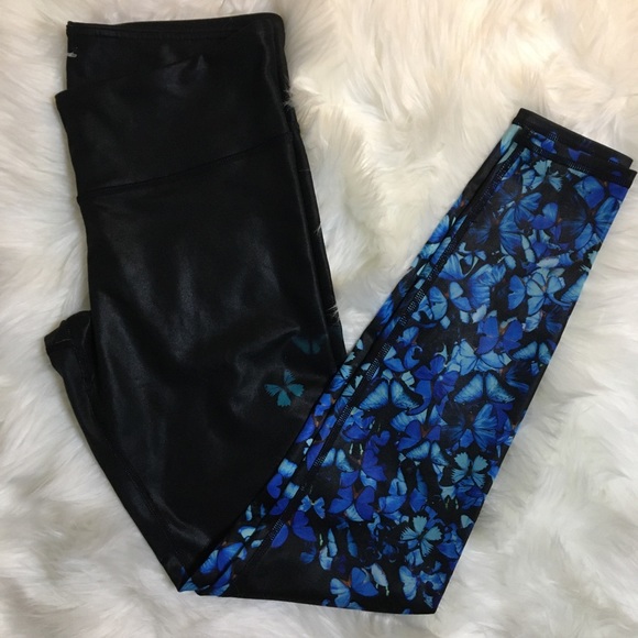 Alo Airbrush blue butterfly size small - Picture 2 of 4